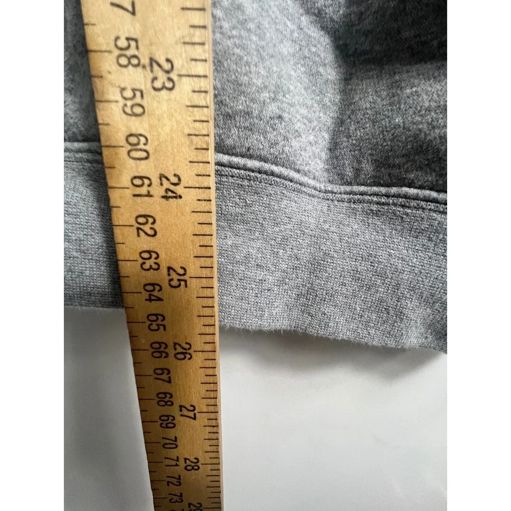 Nike Sportswear Club Fleece Hoodie Mens Small Heather Grey Embroidered‎ Logo